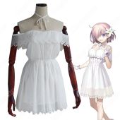 FGO マシュ・キリエライト 英霊正装 ドレス コスプレ衣装 『Fate/Grand Order』（フェイト・グランドオーダー） 二周年記念 cosplay 仮装 変装(ゲーム• アニメコスプレ衣装でおすすめの商品)