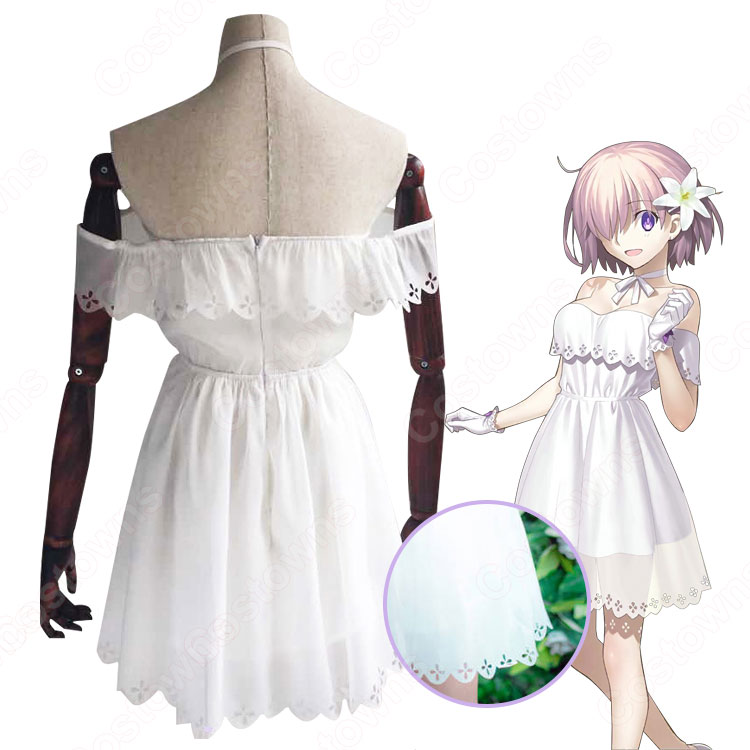 FGO マシュ・キリエライト 英霊正装 ドレス コスプレ衣装 『Fate/Grand