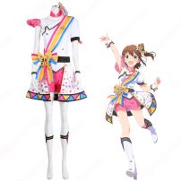 ミリシタ 「BRAND NEW PERFORMANCE 」 春日未来（かすがみらい） コスプレ衣装 『アイドルマスター ミリオンライブ！ シアターデイズ』 cosplay 仮装 変装(アイドルマスター コスプレ衣装)
