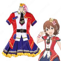 ミリシタ [Brand New Theater!] 春日未来（かすがみらい） コスプレ衣装 『アイドルマスター ミリオンライブ！ シアターデイズ』 cosplay 仮装 変装(アイドルマスター コスプレ衣装)
