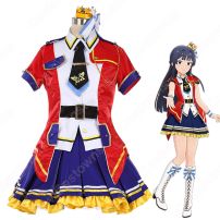 ミリシタ [Brand New Theater!] 最上静香（もがみしずか） コスプレ衣装 『アイドルマスター ミリオンライブ！ シアターデイズ』 cosplay 仮装 変装(アイドルマスター コスプレ衣装)