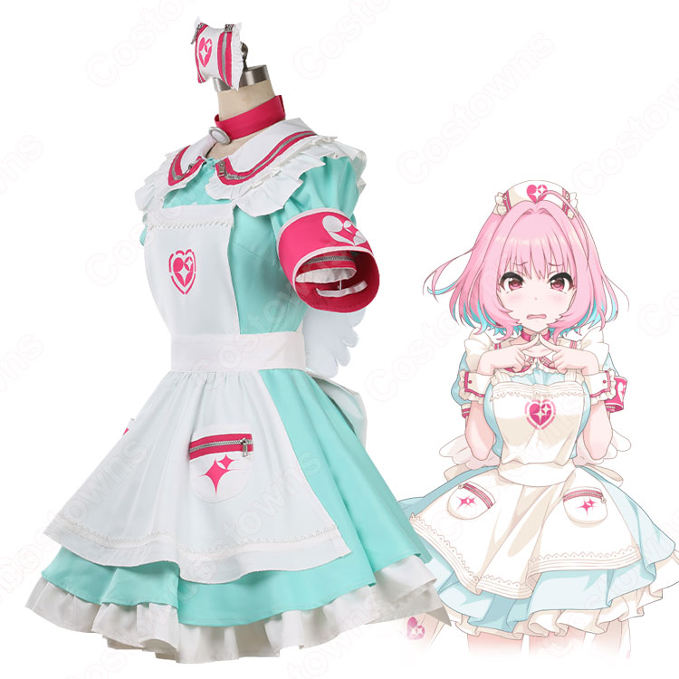 デレマス 夢見りあむ（ゆめみりあむ） 特訓後 ナース風の衣装 コスプレ