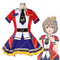 ミリシタ [Brand New Theater!] 桜守歌織（さくらもりかおり） コスプレ衣装 『アイドルマスター ミリオンライブ！ シアターデイズ』 cosplay 仮装 変装(アイドルマスター コスプレ衣装)