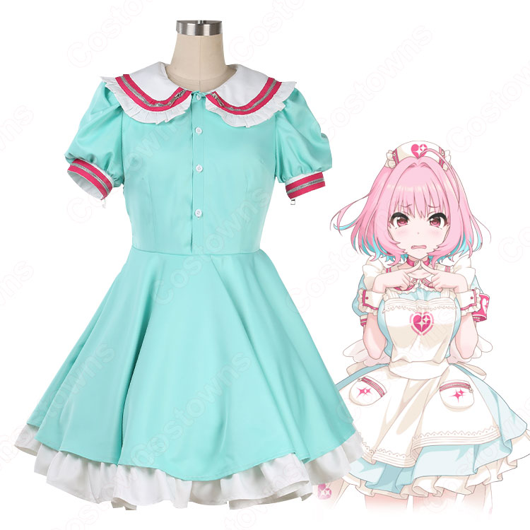 デレマス 夢見りあむ（ゆめみりあむ） 特訓後 ナース風の衣装 コスプレ