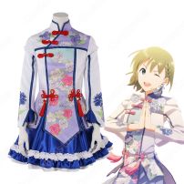 美味さ魅せる香港 卯月巻緒（うづきまきお） コスプレ衣装 『アイドルマスター SideM』 イベント第170弾「歓迎来到 Cafe Parade！」 チャイナドレス 風 cosplay 仮装 変装(アイドルマスター コスプレ衣装)