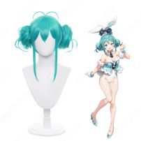 初音ミク（はつねミク） 白うさぎ コスプレウィッグ 「BiCute Bunnies」 バニーミクさん 耐熱かつら cosplay wig 通販(コスプレウィッグ)