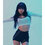 BLACKPINK（ブラックピンク） リサ（LISA）[LILI’s FILM #3] ダンス服 ジャズダンス衣装 韓国 アイドルスタイル 演出服 日常着 トップス 半ズボン セット 少女時代、IZ*ONE、BLACKPINK、TWICE 0