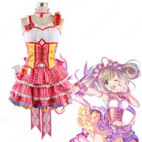 佐藤心（さとうしん） 魔法少女風 はぁとトゥハート コスプレ衣装 『アイドルマスター シンデレラガールズ』 cosplay 仮装 変装(アイドルマスター コスプレ衣装)