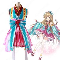 デレステ 依田芳乃（よりたよしの） わだつみの導き手 コスプレ衣装 『アイドルマスター シンデレラガールズ スターライトステージ』 cosplay 仮装 変装(アイドルマスター コスプレ衣装)