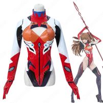 式波・アスカ・ラングレー（しきなみあすからんぐれー） 作戦服 コスプレ衣装 『ヱヴァンゲリヲン新劇場版』（エヴァンゲリオンしんげきじょうばん） cosplay 仮装 変装(新世紀エヴァンゲリオン コスプレ衣装)