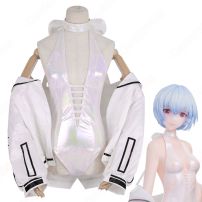 EVA 綾波レイ（あやなみレイ） コスプレ衣装 『新世紀エヴァンゲリオン』（しんせいきエヴァンゲリオン） cosplay 仮装 変装(新世紀エヴァンゲリオン コスプレ衣装)