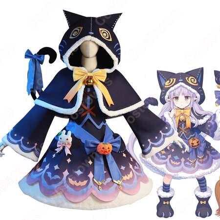 プリコネr キョウカ 氷川鏡華 ひかわきょうか ハロウィン コスプレ衣装 プリンセスコネクト Re Dive プリンセスコネクト リダイブ Cosplay 仮装 変装 Costowns