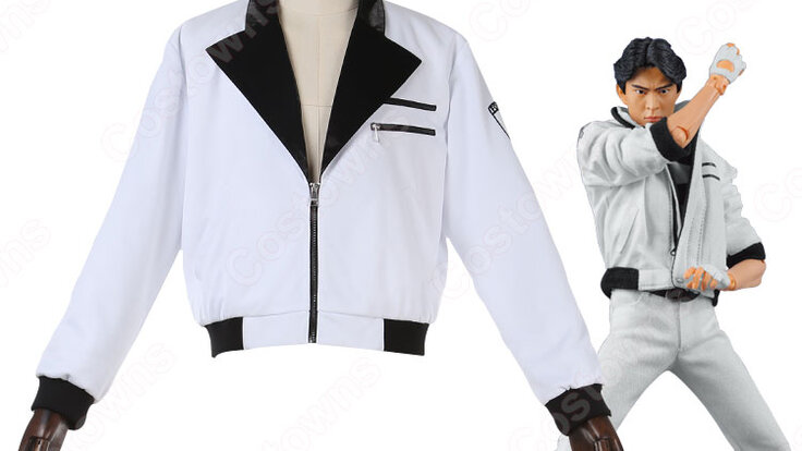 仮面ライダーBLACK 南光太郎 着用モデル　ジャケット　Mサイズ 仮面ライダーBLACK 南光太郎 ジャケット Mサイズ コスプレ」 jo-db