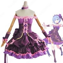 リゼロ ラム レム 誕生日生活2021 コスプレ衣装 『Re:ゼロから始める異世界生活』 「Re:ゼロから始めるラムとレムの誕生日生活2021 in 渋谷マルイ」 cosplay 仮装 変装(Re:ゼロから始める異世界生活 コスプレ衣装)