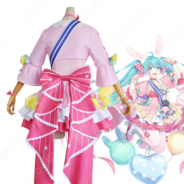 初音ミク（はつね ミク） Birthday 2021 「Pretty Rabbit」 コスプレ