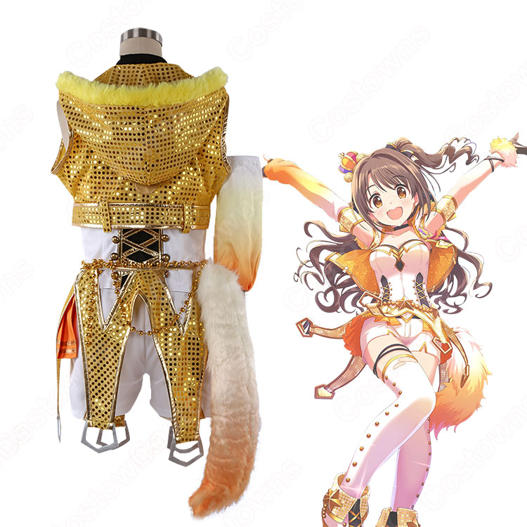 アイドルマスター　デレステ　アイマス　島村卯月　渋谷凛　コスプレ衣装　ライブ衣装 アイドルマスター デレステ アイマス 島村卯月 渋谷凛 コスプレ衣装