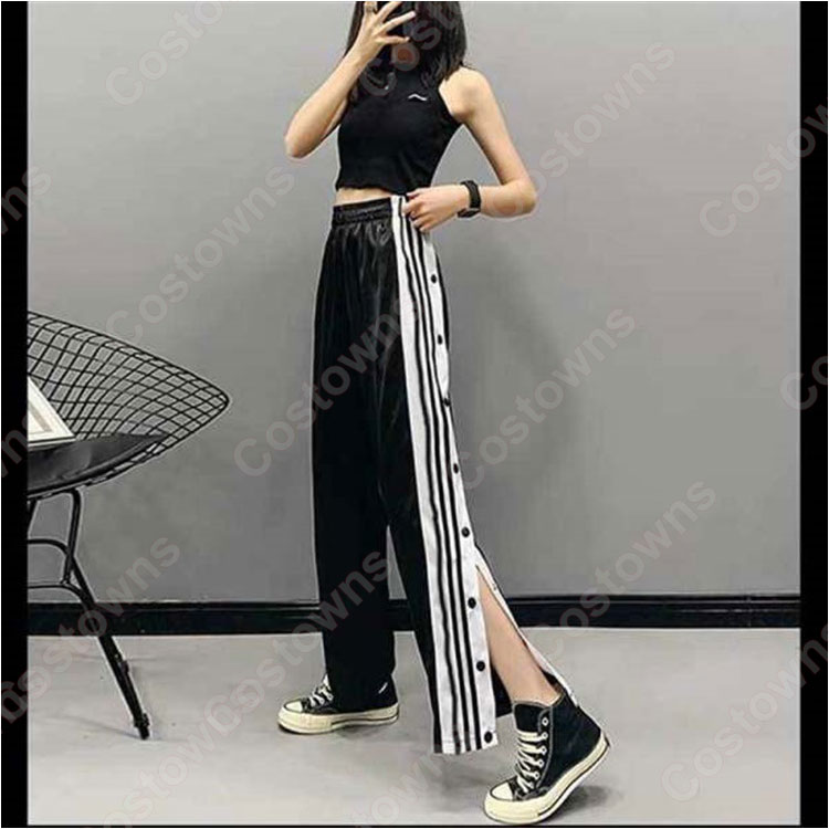 Jennie Kim(キム・ジェニ) 裾ボタン スウェットパンツ『BLACKPINK』If