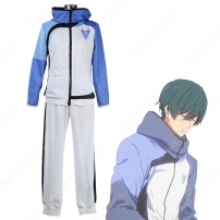 桐嶋郁弥（きりしまいくや） 霜狼学院大学 ジャージ コスプレ衣装 『Free!－Dive to the Future－』 cosplay 仮装 変装(202×202)