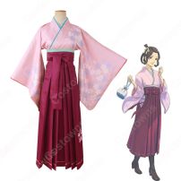 御琴羽寿沙都(みことばすさと) 着物 コスプレ衣装 『大逆転裁判1＆2 -成歩堂龍ノ介の冒險と覺悟-』 cosplay 仮装 変装(その他 コスプレ衣装)
