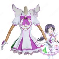 東條希（とうじょうのぞみ）＜希望の女神 ナインスター・ビーナス＞ コスプレ衣装 『ラブライブ！ スクールアイドルフェスティバル』 （スクフェス） cosplay 仮装 変装(Love Live!（ラブライブ!） コスプレ衣装)