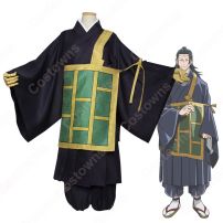 呪術 夏油傑（げとうすぐる） 袈裟 コスプレ衣装 『呪術廻戦』（じゅじゅつかいせん） 呪詛師 cosplay 仮装 変装(呪術廻戦 コスプレ衣装)
