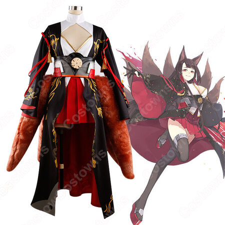 アズレン 正規空母 赤城 アカギ コスプレ衣装 アズールレーン Cosplay 仮装 変装 Costowns