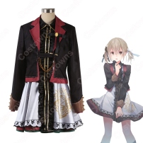 プロセカ 小豆沢こはね（あずさわこはね） 憂いの夜 特訓後 コスプレ衣装 『プロジェクトセカイ カラフルステージ！ feat. 初音ミク』 cosplay 仮装 変装(202×202)