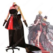 アズレン 軽巡洋艦 能代（ノシロ） 恋結御伽 ケッコン衣装 コスプレ衣装 『アズールレーン』 漆黒の花嫁 新衣装 cosplay 仮装 変装(アズールレーン コスプレ衣装)