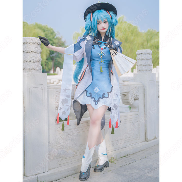 初音ミク（はつね ミク） ジャスミン チャイナドレス コスプレ衣装