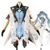 初音ミク（はつね ミク） ジャスミン チャイナドレス コスプレ衣装 「初音ミク MIKU WITH YOU 2021」 未来への花道 cosplay 仮装 変装(ゲーム• アニメコスプレ衣装でおすすめの商品)