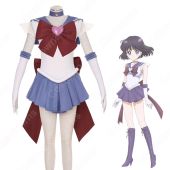 劇場版 セーラー戦士 土萠ほたる（ともえほたる） スーパー 戦闘服 コスプレ衣装 『美少女戦士セーラームーンEternal』 スーパーセーラーサターン セーラー服 子供用 大人用 cosplay 仮装 変装(ゲーム• アニメコスプレ衣装でおすすめの商品)