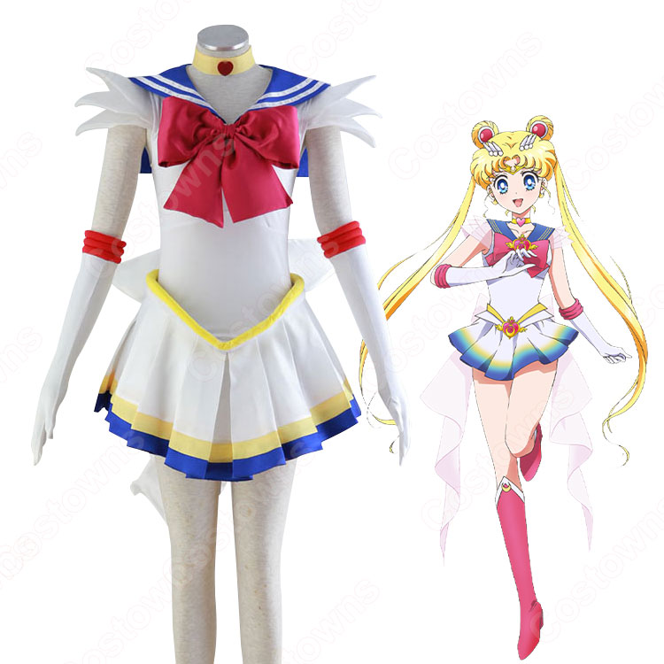 劇場版 セーラー戦士 月野うさぎ（つきのうさぎ） SuperS コスプレ衣装