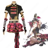 黒澤ルビィ（くろさわるびぃ） ＜パンクロック編 悪い子ルビィ 覚醒後＞ コスプレ衣装 『ラブライブ！サンシャイン!!』 ロックガール cosplay 仮装 変装(ゲーム• アニメコスプレ衣装でおすすめの商品)