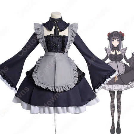 着せ恋 喜多川海夢 きたがわまりん 黒江雫コスプレ かわいい 黒 メイド服 コスプレ衣装 その着せ替え人形は恋をする そのビスク ドールはこいを する Cosplay 仮装 変装 Costowns 着せ恋 喜多川海夢 きたがわまりん 黒江雫コスプレ かわいい 黒 メイド服 コスプレ衣装 その着せ替え人形は恋をする そのビスク ドールはこいを する Cosplay 仮装 変装 Costowns