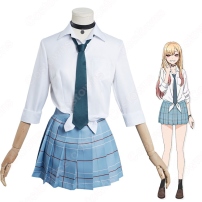 着せ恋 喜多川海夢（きたがわまりん） 制服 コスプレ衣装 『その着せ替え人形は恋をする』（そのビスク・ドールはこいをする） cosplay 仮装 変装(202×202)
