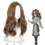 アイデンティティV 心理学者 (エダ・メスマー) 初期衣装 コスプレウィッグ 『IdentityV 第五人格』こげ茶 耐熱かつら cosplay wig 通販 コスプレウィッグ 0