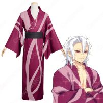 鬼滅 遊郭編 宇髄天元（うずいてんげん） 和服 着物 コスプレ衣装 『鬼滅の刃』（きめつのやいば） cosplay 仮装 変装(鬼滅の刃 コスプレ衣装)