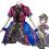 FGO 謎の蘭丸X(なぞのらんまるえっくす) 森蘭丸 軍服ワンピース コスプレ衣装 『Fate/Grand Order』（フェイト・グランドオーダー） cosplay 仮装 変装 FATEシリーズ 1