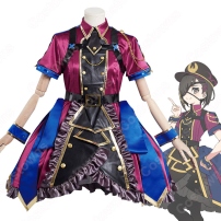 FGO 謎の蘭丸X(なぞのらんまるえっくす) 森蘭丸 軍服ワンピース コスプレ衣装 『Fate/Grand Order』（フェイト・グランドオーダー） cosplay 仮装 変装(202×202)