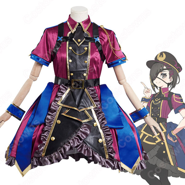 FGO 謎の蘭丸X(なぞのらんまるえっくす) 森蘭丸 軍服ワンピース コスプレ衣装 『Fate/Grand Order』（フェイト・グランドオーダー） cosplay 仮装 変装元の画像