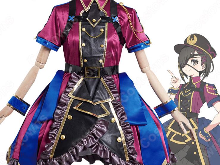 FGO 謎の蘭丸X(なぞのらんまるえっくす) 森蘭丸 軍服ワンピース コスプレ衣装 『Fate/Grand Order』（フェイト・グランドオーダー）  cosplay 仮装 変装 - Costowns