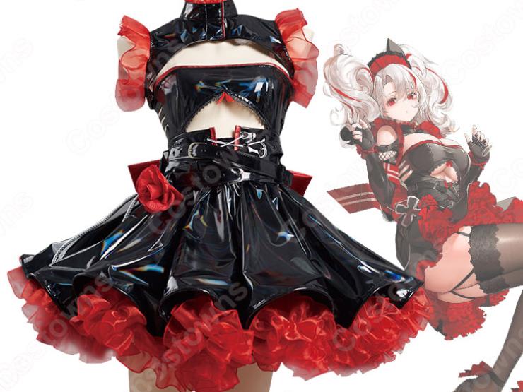 アズールレーン プリンツ?アーダルベルト メイド服 スキン コスプレ服-