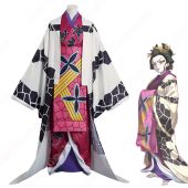 鬼滅 上弦の陸 堕姫 蕨姫花魁 着物 コスプレ衣装 『鬼滅の刃』 遊郭編 十二鬼月 cosplay 仮装 変装(ゲーム• アニメコスプレ衣装でおすすめの商品)
