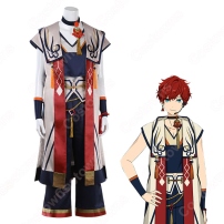 あんスタ！ フィーチャースカウト 一彩編 ［郷想ウ緋ノ衣］ 天城一彩（あまぎひいろ） コスプレ衣装 『あんさんぶるスターズ！！』 cosplay 仮装 変装(202×202)