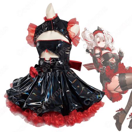 アズレン プリンツ・アーダルベルト メイド服 コスプレ衣装 『アズール