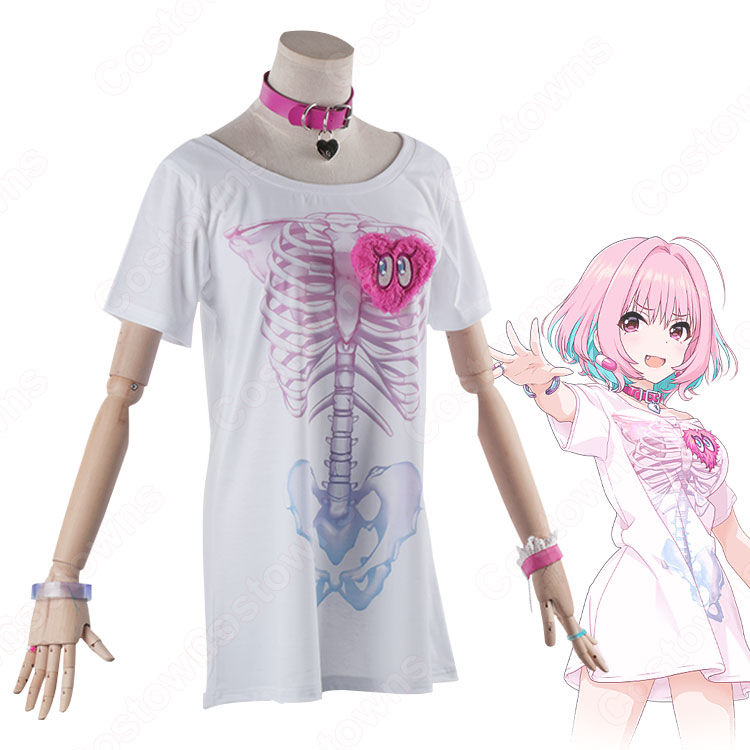 夢見りあむ（ゆめみりあむ） 特訓前 私服 コスプレ衣装 『アイドルマスター シンデレラガールズ』