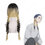 東リベ 灰谷蘭（はいたにらん） コスプレウィッグ 『東京卍リベンジャーズ』（とうきょうリベンジャーズ） 灰谷兄弟 耐熱かつら cosplay wig 通販 コスプレウィッグ 3