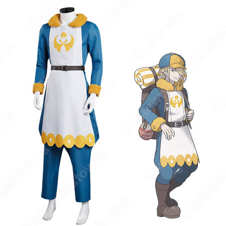 イチョウ商会 ウォロ コスプレ衣装 Pokemon Legends アルセウス ポケモンレジェンズ アルセウス Cosplay 仮装 変装 Costowns