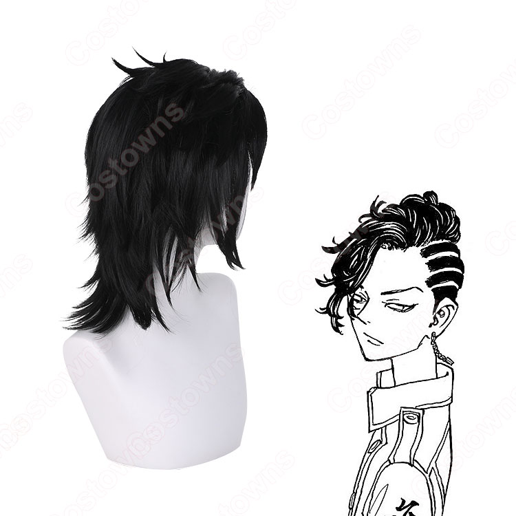【コスプレ/ウィッグ】東京リベンジャーズ　黒龍　九井一 東京卍リベンジャーズ 黒龍 九井一 コスプレウィッグ 【SakuraCos】