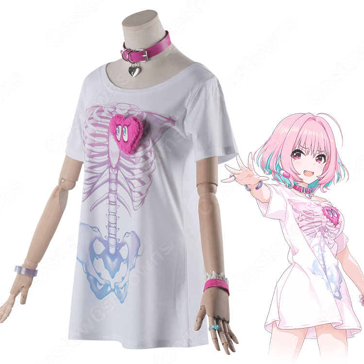 夢見りあむ（ゆめみりあむ） 特訓前 私服 コスプレ衣装 『アイドル